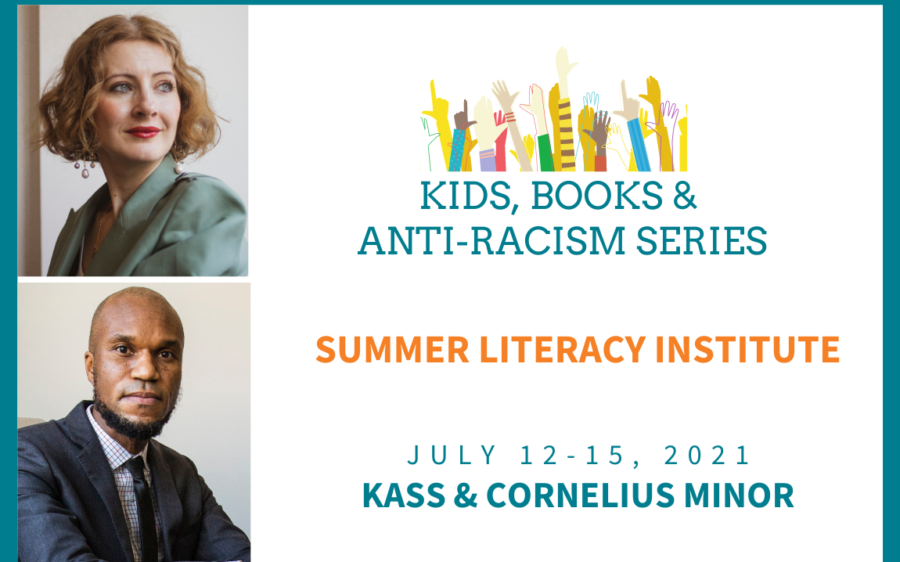 Headshots of Kass & Cornelius Minor to promo the Summer Literacy Institute 2021