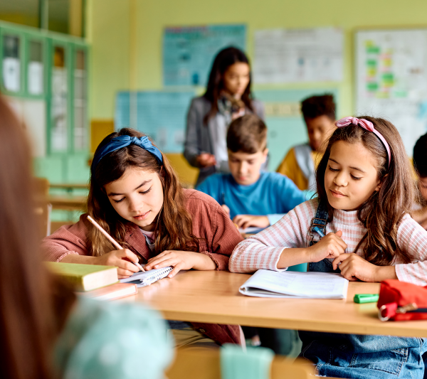 writing about reading classroom with kids